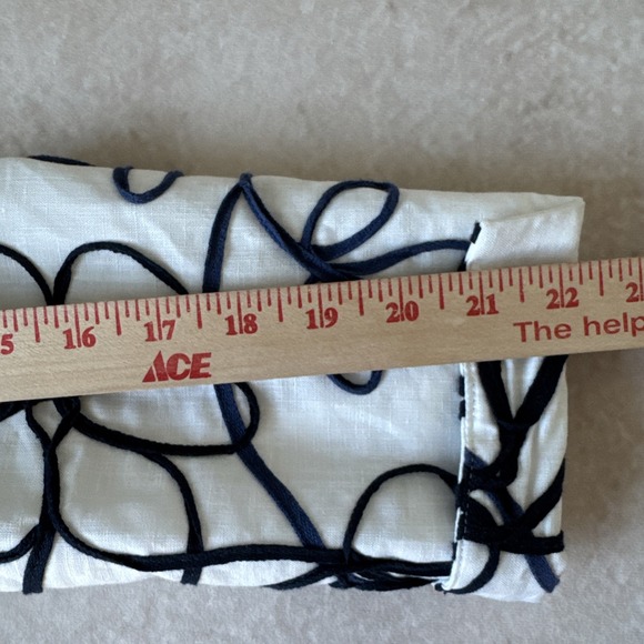 Coldwater Creek Floral Embroidered Jacket Women's 14 Artsy Boho Resort Chic Coat - Picture 10 of 12